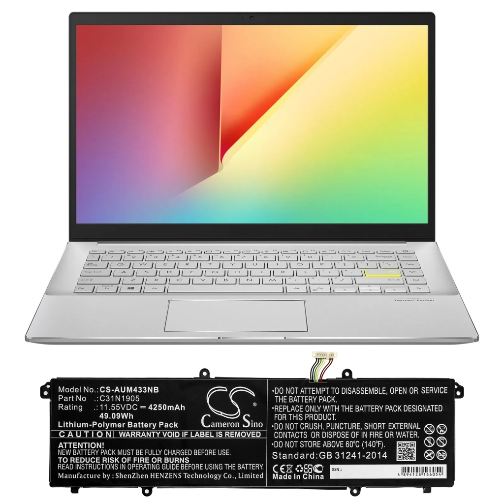 Baterie do notebooků Asus CS-AUM433NB