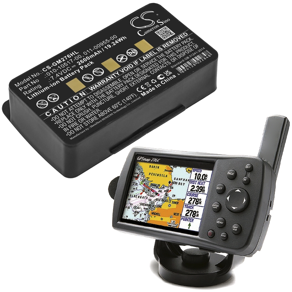 Baterie do navigací (GPS) Garmin CS-GM276HL