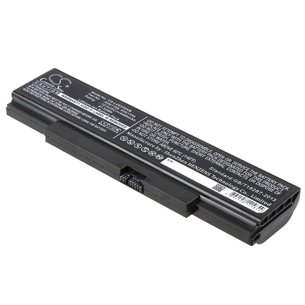 Baterie do notebooků Lenovo CS-LVE550NB