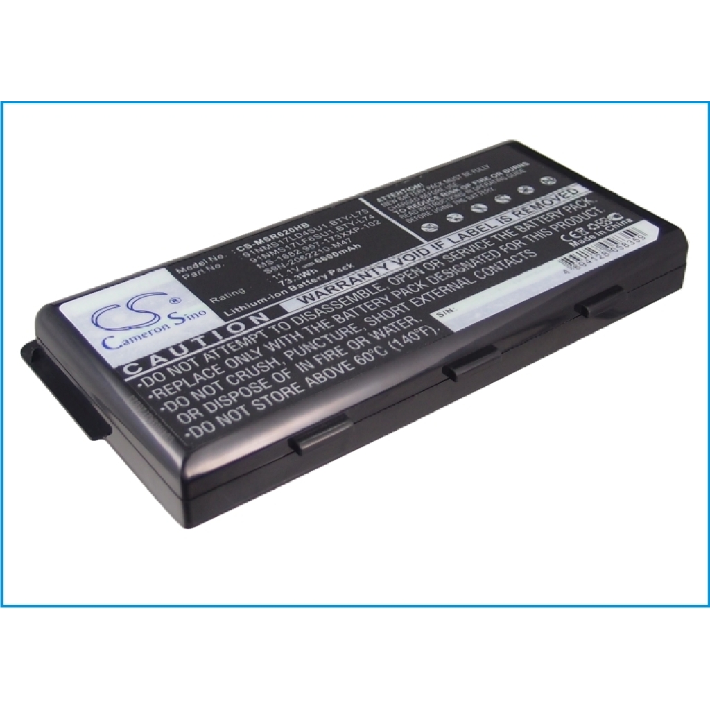 Baterie do notebooků MSI CR600-017US