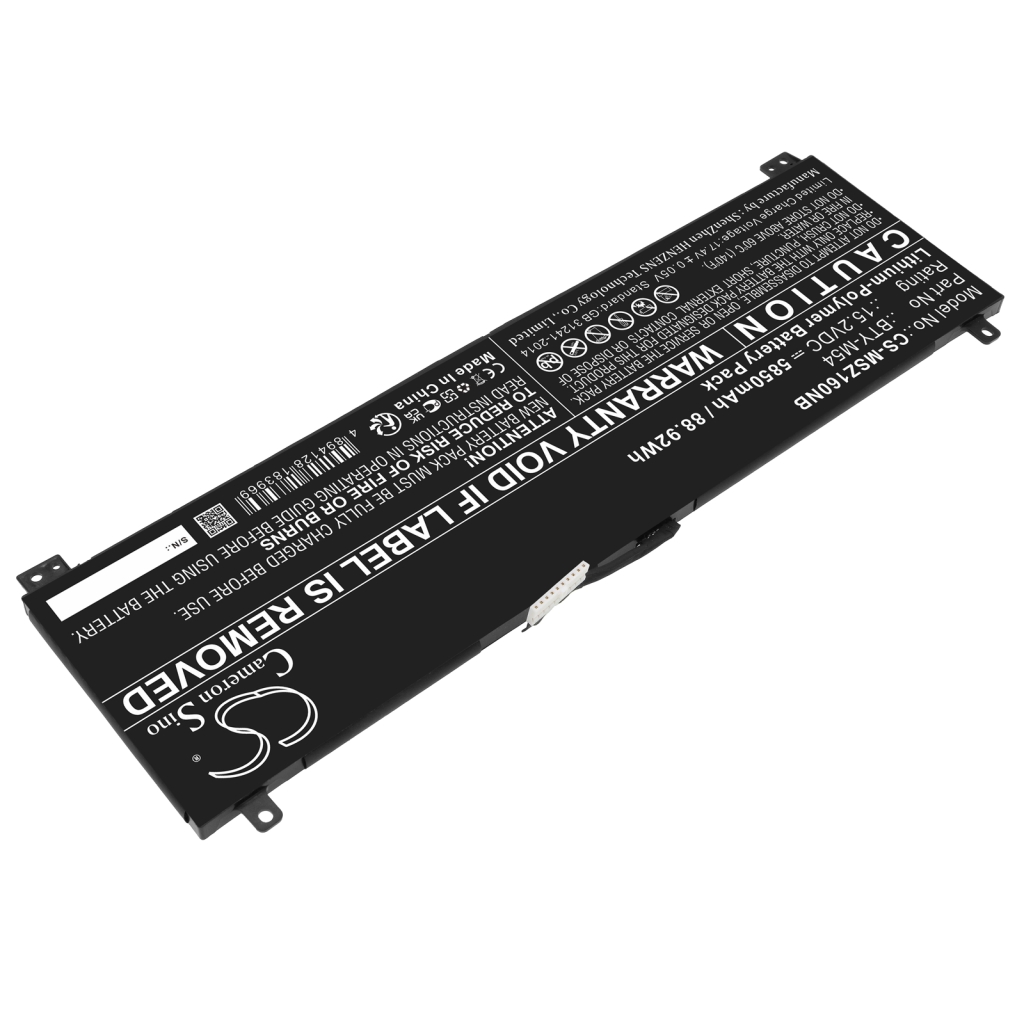 Baterie do notebooků MSI CS-MSZ160NB