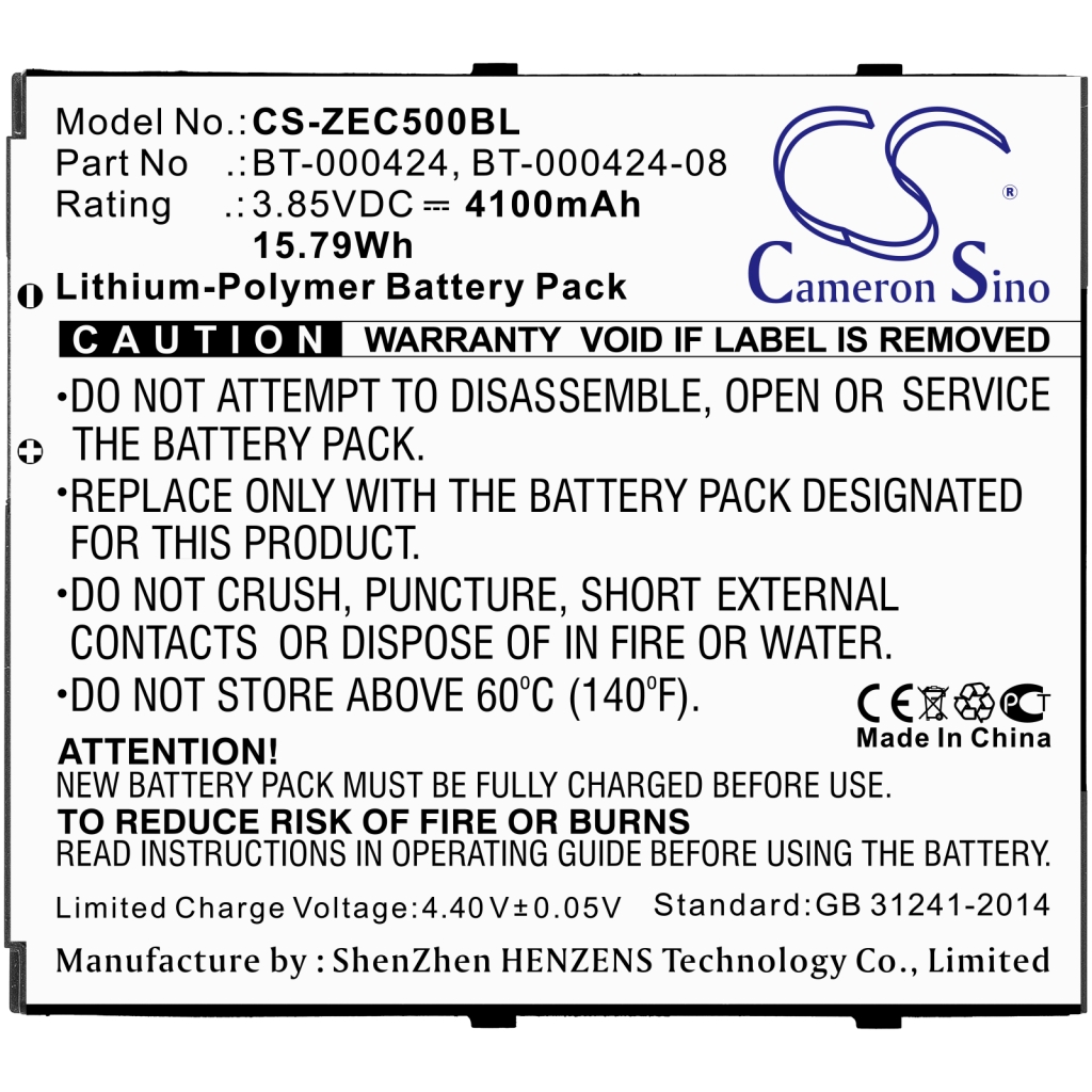 Baterie Nahrazuje BT-0000424A