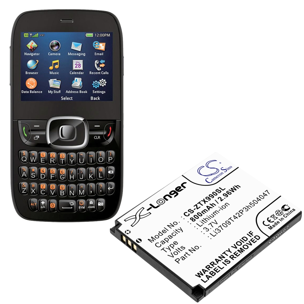 AT&T Orange T-Mobile ZTE CS-ZTX990SL